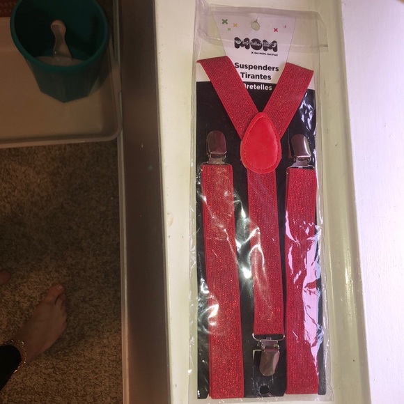 💖Glitter Suspenders - Picture 3 of 4